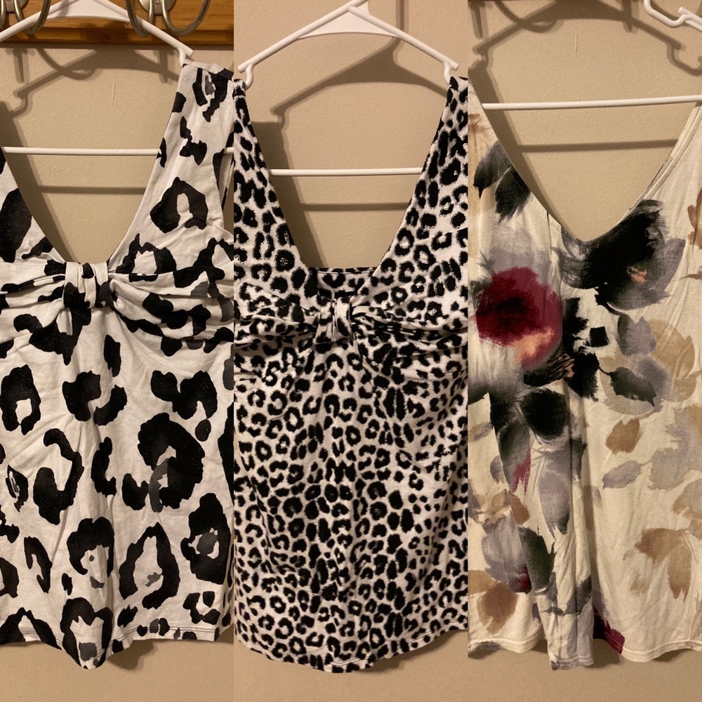 21 womens tanks/tops varies brands